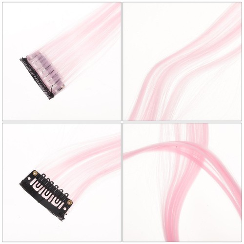 10 Pc Perückenstück Clip Zur Haarverlängerung Haarteile détaillant Für Damen Fräulein