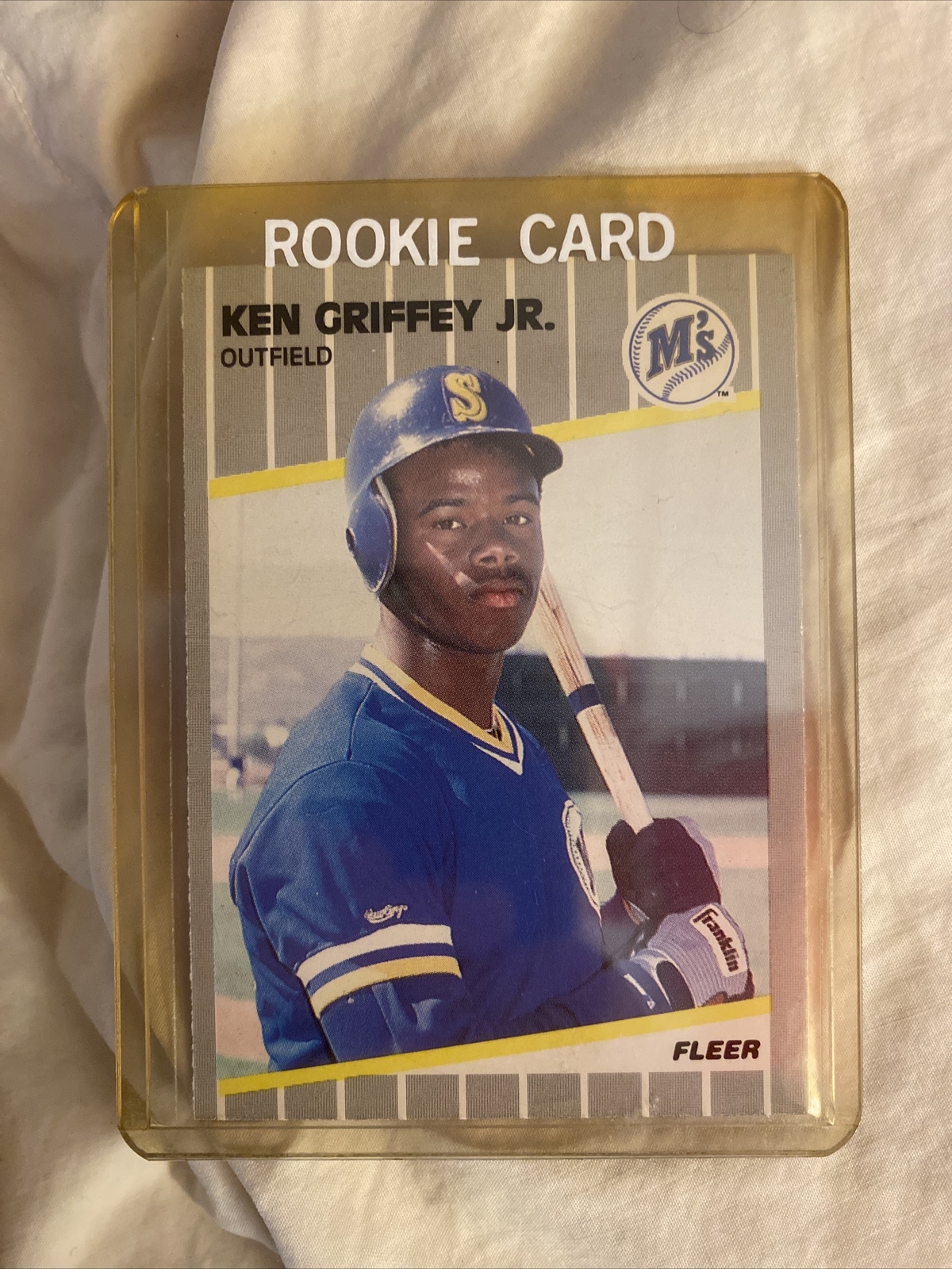 Ken Griffey Jr 1989 Fleer ROOKIE CARD #548🔥🔥🔥