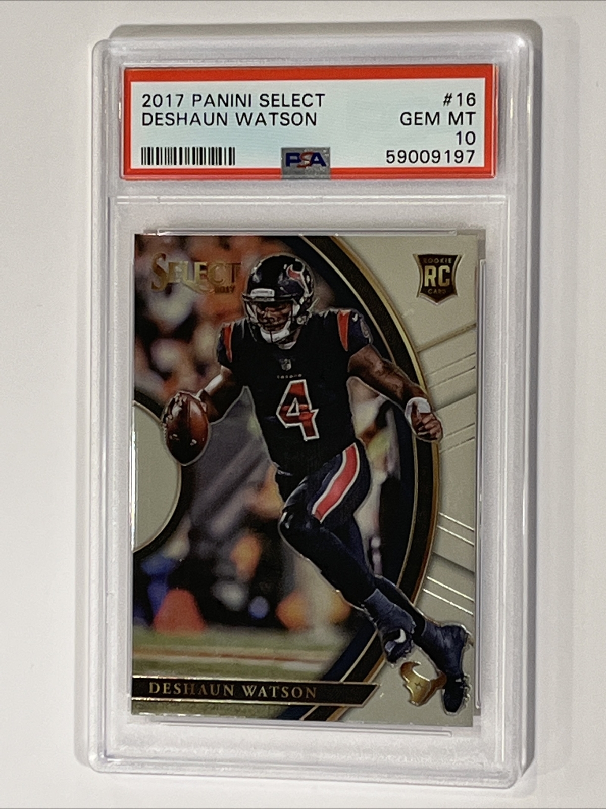 Deshaun Watson Panini Select #16 Base