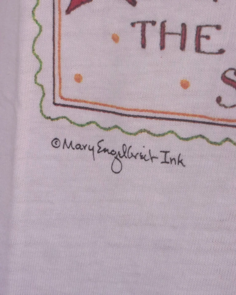 Camiseta vintage años 80 90 Be Kind to Thy Sister Mary Engelbreit Ink ME talla M Foto 3 de 4