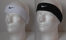 Nike Dri-Fit Home  Away Headband Adult Unisex Black/White