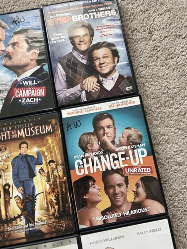 Lot 9 Comedy Movie DVDs Step Brothers/Zoolander/Mrs Doubtfire - Ferrell Stiller - Picture 3 of 5
