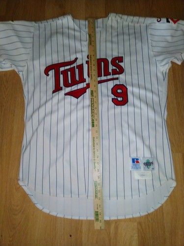 Russell Athletic Diamond Minnesota Twins Anthony John Pierzynski Sewn Jersey 48 - Picture 8 of 11