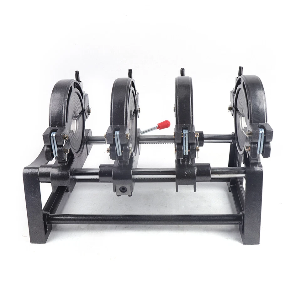 Manual Piping Pipe Fusion Welder 4 Clamps HDPE PP PE Butt Fusion Welding Machine - Image 4 of 4