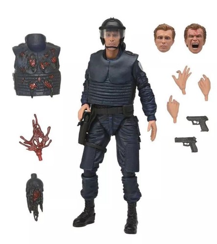 NECA ROBOCOP Peter Weller as Alex Murphy OCP Uniform Action Figure Boxed - Picture 4 of 6