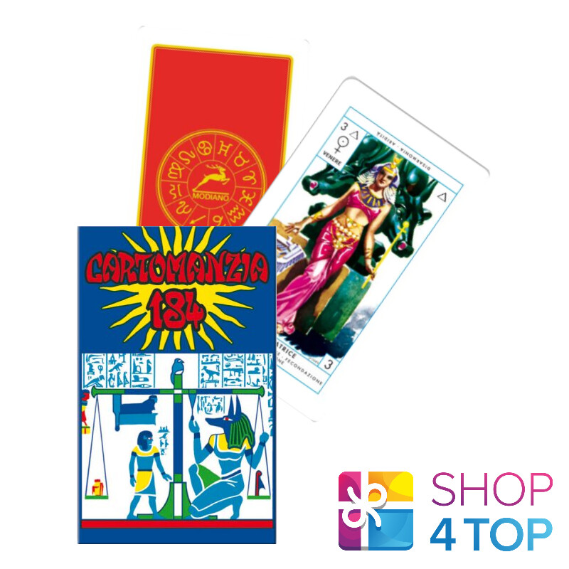 Cartomanzia 184 Tarot Karten Deck Tipo Lusso Modiano Magisch