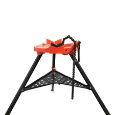 1/8 Inch - 6 Inch Portable Trist And Chain Vise Pipe