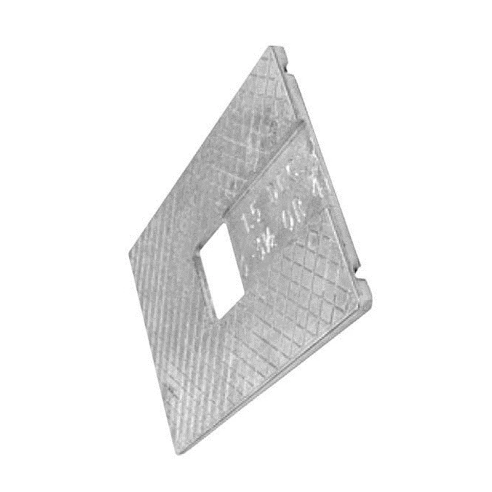 Комплект из 6 цинковых прокладок для оси высокой четкости угол 3,5 градуса для Silverado 2500, Sierra 3500 - Изображение 3 из 4