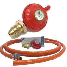 Caravan Motorhome BBQ 37 mbar Propane Gas Regulator Fits Calor Gas Bottle Screw