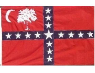 3x5 Embroidered Sewn Florida Secession Synthetic Cotton Flag 3'x5' 3 Clips 3x5 Embroidered Sewn Florida Secession Synthetic Cotton Flag 3'x5' 3 Clips