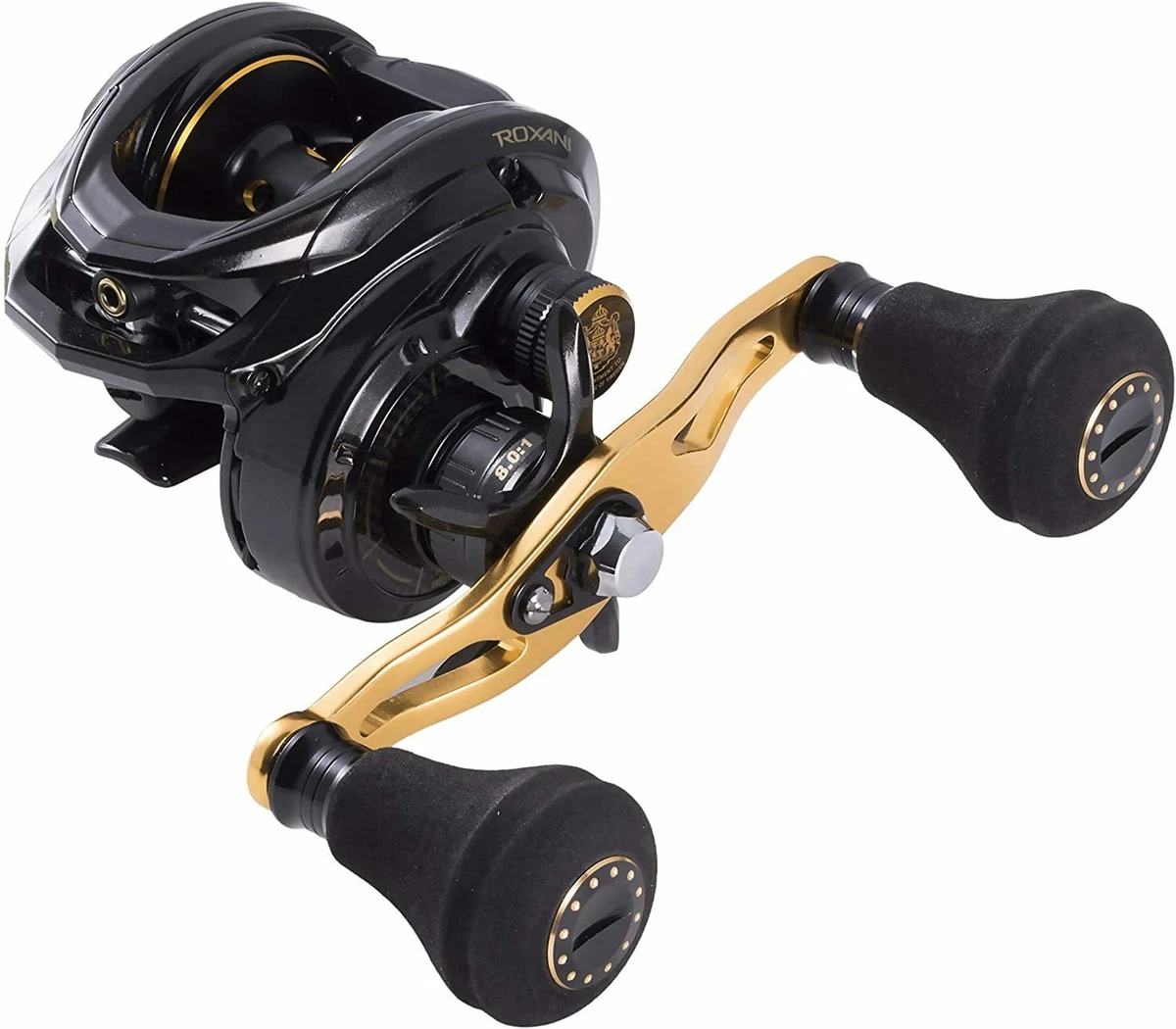 ABU Garcia ROXANI Power Shooter Left Handed Baitcasting Reel New