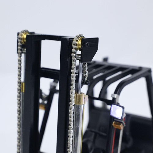 1/14 Hydraulic Wheeled RC Forklift Transport Car Metal Construction Vehicle I6S - Picture 12 of 16