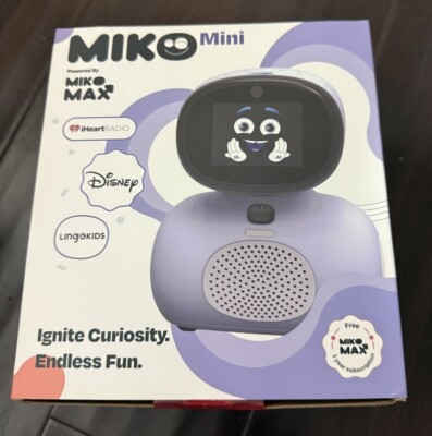 MIKO Mini AI Intelligent Robot Children STEM Toys Interactive Learning Purple