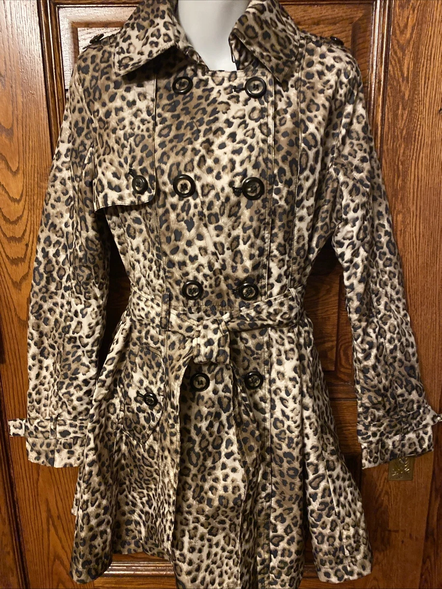 Betsey Johnson Animal Print Coats Trench Coats, Jackets & Vests