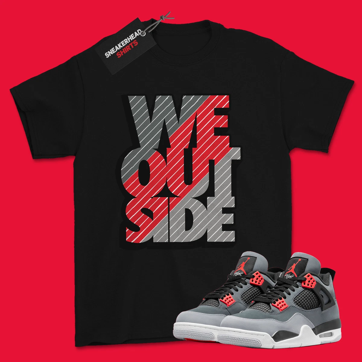 jordan 4 retro infrared shirt