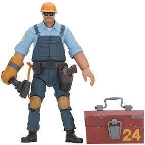 NECA Toys Team Fortress 2 – Series 4 Red 7 Scale Figures In-Packaging