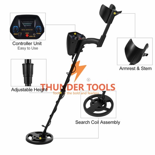 Thunder Tools New Metal Detector Underground Professional Depth Scanner Search - Picture 7 of 10