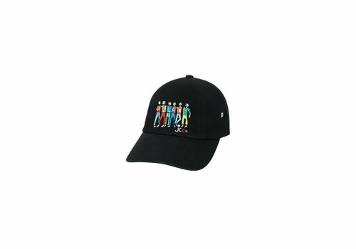TAG PALACE JCDC2 6 PANEL CAP HAT BLACK 