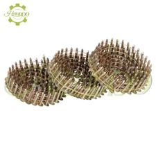 7200× 15 Degree 3/4" × 0.12" Galvanized Coil Roofing Nail Head Diameter 3/8"