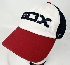 Chicago White Sox Throwback 47 Brand OSFA Strapback Hat MLB Baseball