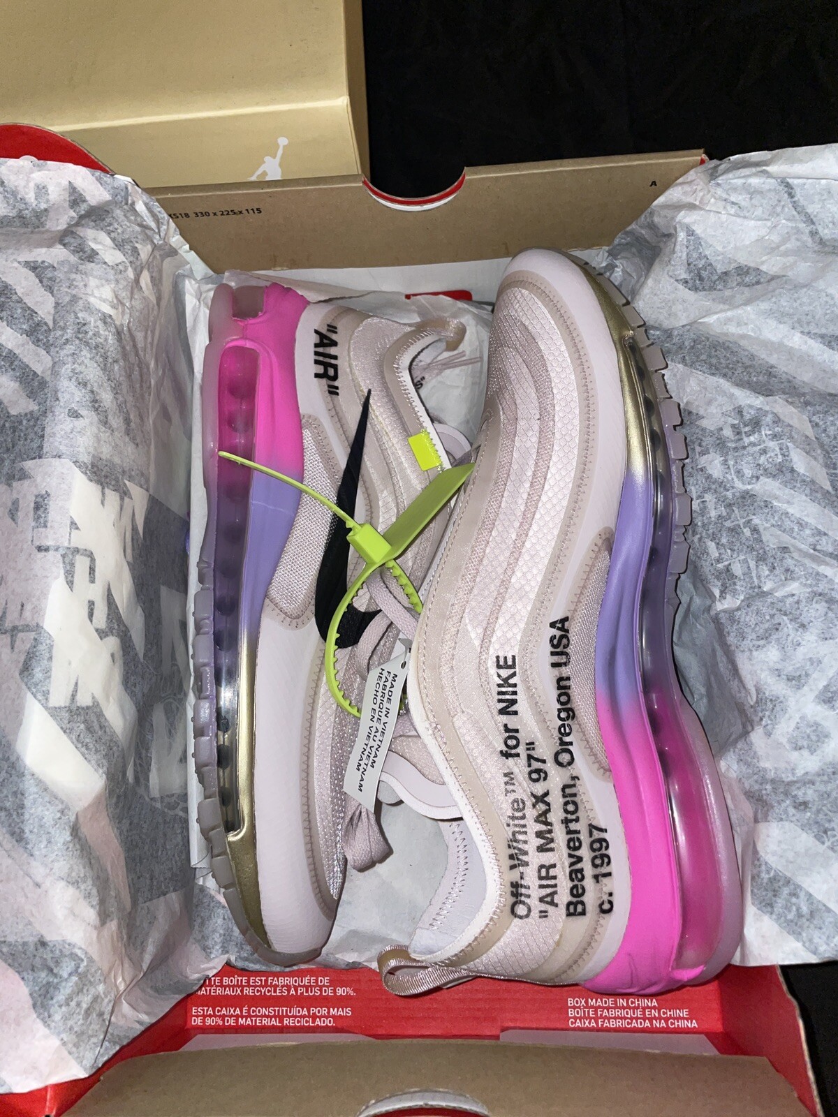 Size 9.5 - Nike Air Max 97 OG x Serena Williams x OFF-WHITE Queen 2018 *DS*  91202266561 | eBay