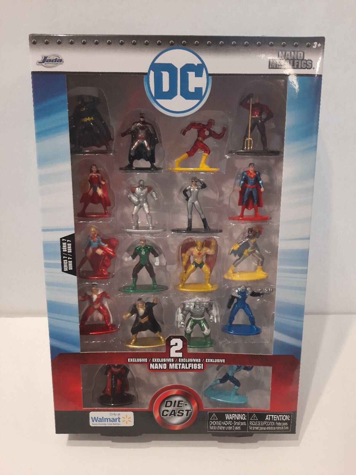 DC Comics 18-Pack Series 7 1.65" Die-Cast Collectible Figures (Multi-color) 🆕