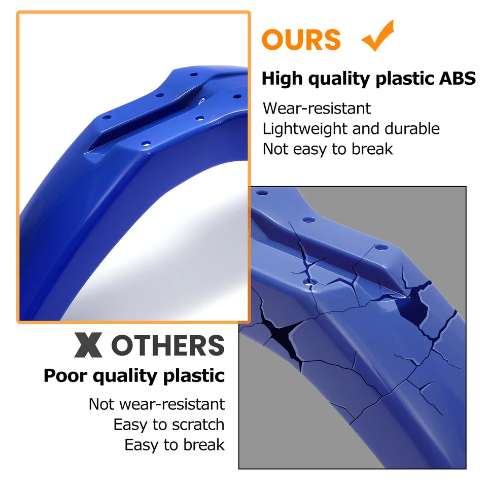 For Yamaha YZ85 2002-2014 Complete Plastics Kit Side Cover Fender Body Fairing Foto 3 de 4
