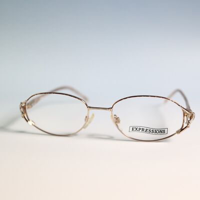 Expressions collection 1041 C.2 50-18 130 bronze gold eyeglasses frames N4