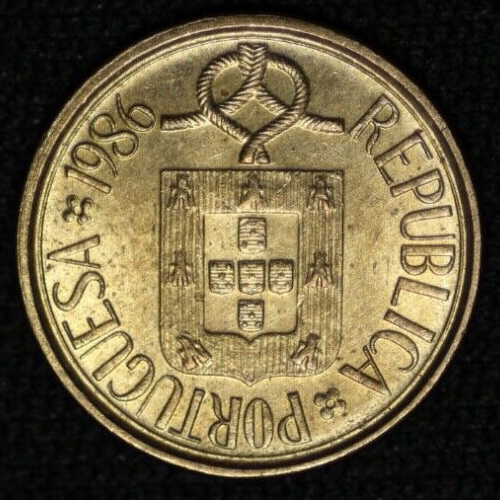 Portugal ~ 1986 ~ 1 Escudo ~ UNC World Coin ☘️ W-#1178 ☘️ - Picture 1 of 2