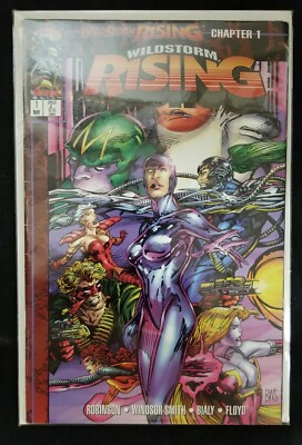 WILDSTORM RISING # 1 May 1995 (Image Comics) w/ Card  