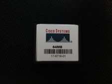 Cisco 64 MB CF Compact Flash Memory Card 1800 1841 2811 2821 2851 3800 Router
