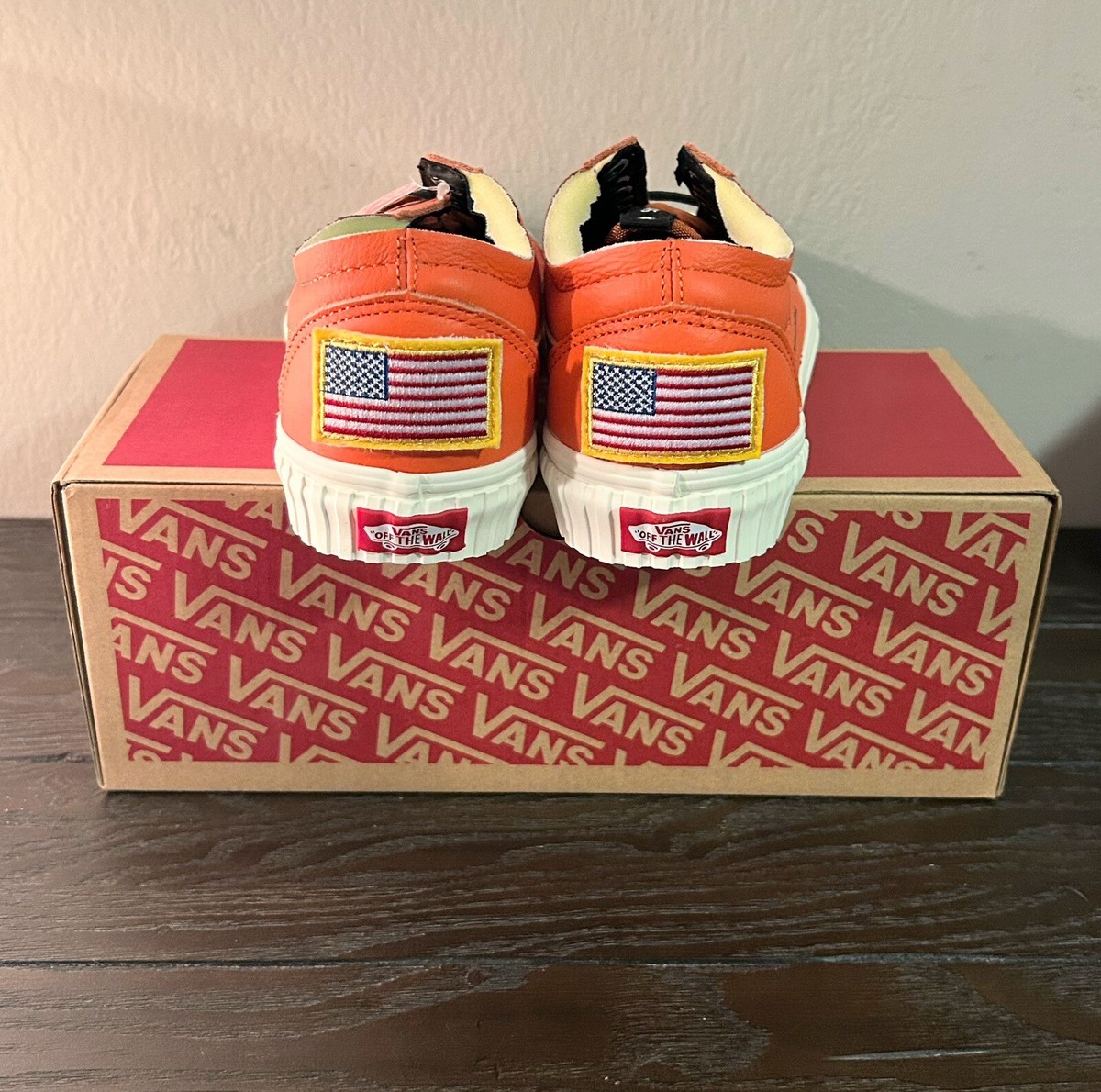 Vans X NASA Old Skool Space Voyager Firecracker Orange Men