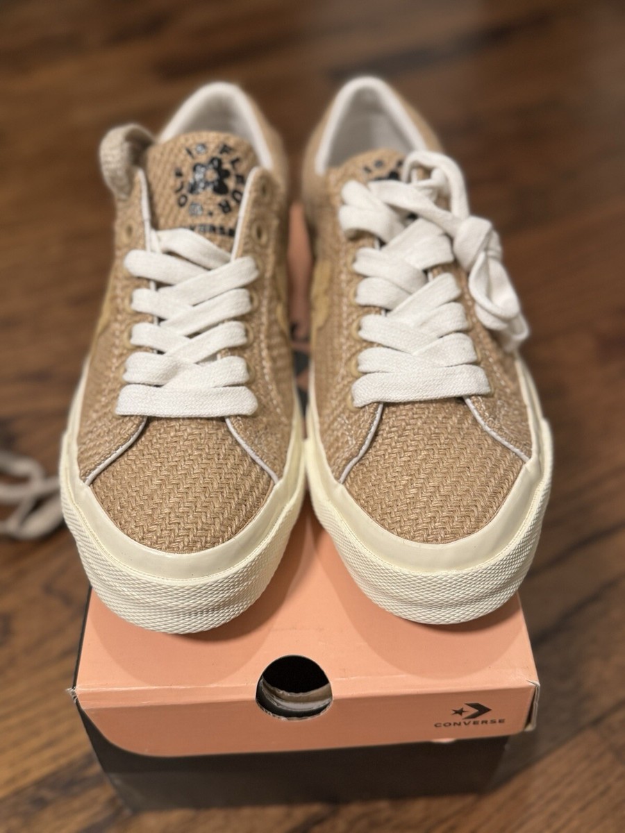 Converse One Star Ox Golf le Fleur Burlap Sneakers Mens 8 Beige