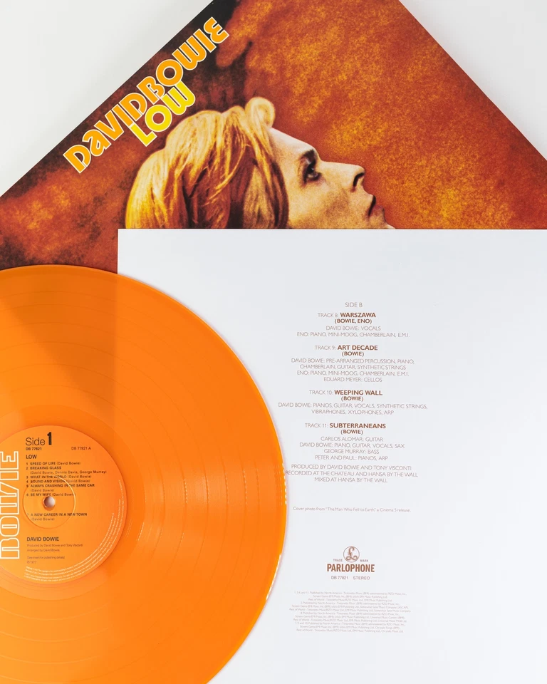 David Bowie - Low [Orange Vinyl] NEW Sealed Vinyl LP Album - Image 2 of 4