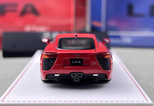 FH 1:64 Red LFA Coupe Racing Sports Model Diecast Metal Car - Picture 9 of 12