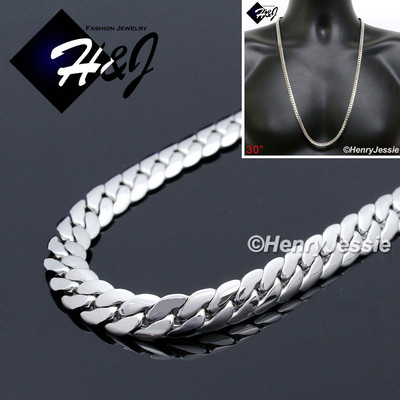 Cross Chain Silver - 4mm Cuban Link Chain - Silver Necklace Men - Cross Pendant - Religious Jewelry - Waterproof & Non Fading - Gift Idea Cross Chain Silver - 4mm Cuban Link Chain - Silver Necklace Men - Cross Pendant - Religious Jewelry - Waterproof & Non Fading - Gift Idea