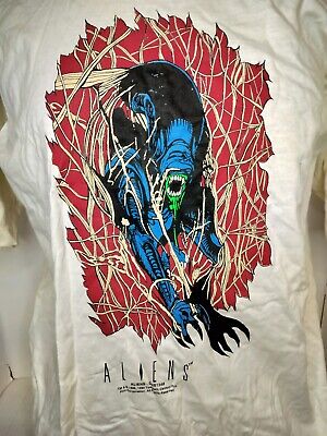 VTG 1994 Aliens T-shirt Comic Movie XL FOTL Single Stitch AS VTG 1994 Aliens T-shirt Comic Movie XL FOTL Single Stitch AS