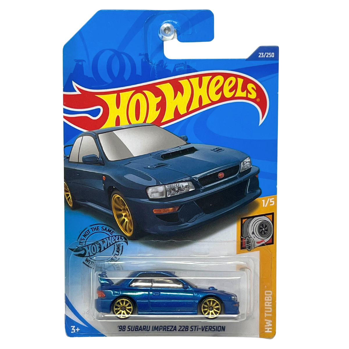 Hot Wheels HW Turbo 1998 Subaru Impreza 22B-STi Version JDM 1:64