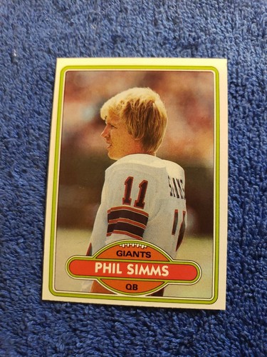 TOPPS FOOTBALL PHIL SIMMS ROOKIE CARD NEW YORK GIANTS EBay