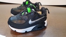 Nike Air Max 90 Toggle "Black Chrome" toddler Shoes Size 5c US