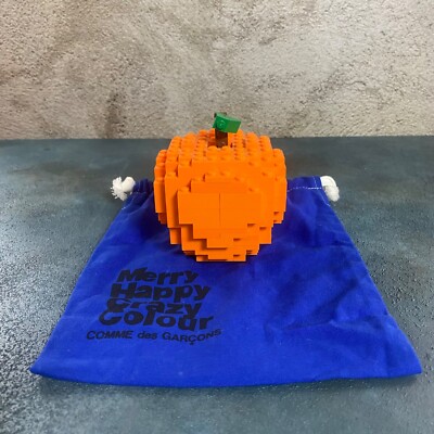 Comme Des Garcons × Nathan Sawaya LEGO Block Orange Merry Happy Crazy Colour