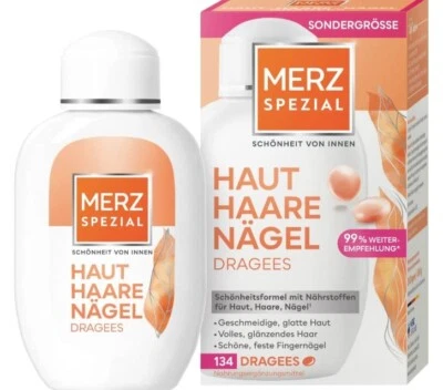 MERZ CONSUMER CARE GMBH Merz Spezial Dragees 134 Stück für Haut, Haare, Nägel, PZN 12537774, (89,6 g)
