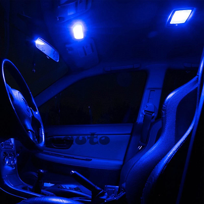 Paquete de bombillas LED interiores sin errores para Audi A4 1.8T Quattro 96-01 cantidad = 19 Foto 2 de 4