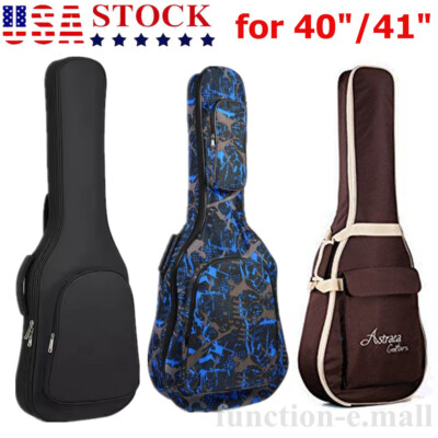 40''/41'' Classical Acoustic Guitar Case Gig Bag Heavy Duty Thicken Soft Padded