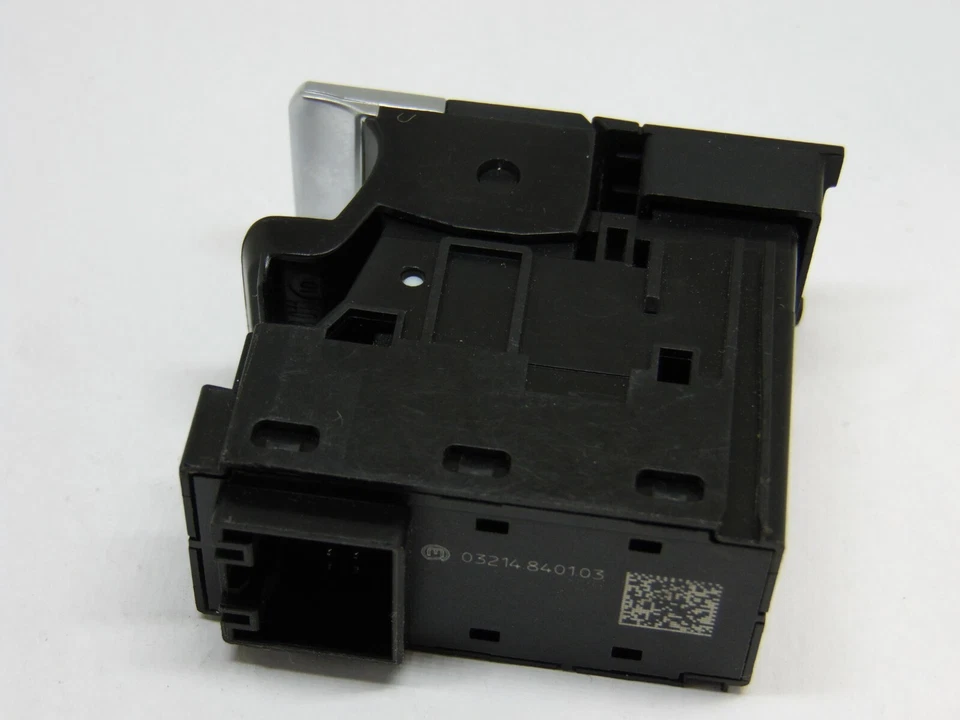 5NN927225A WZU ELECTRONIC PARKING BRAKE CONTROL SWITCH fits 2018 19  VW TIGUAN - Image 3 of 4