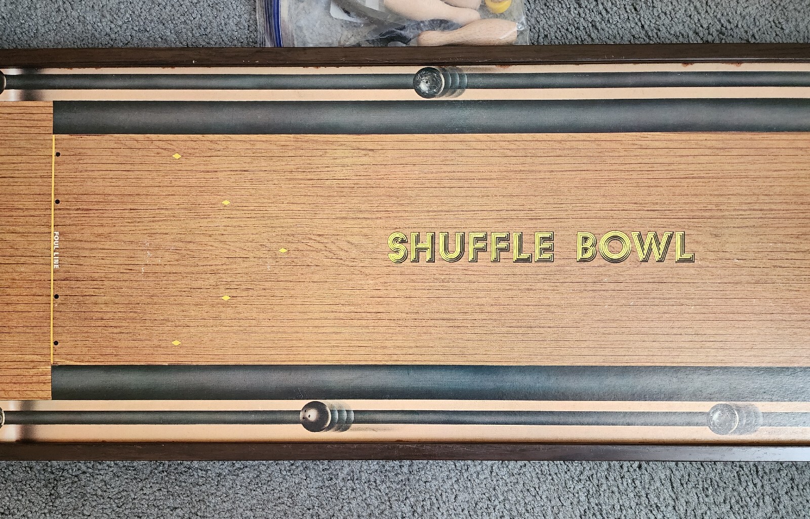 Vintage 1974 Table Top SHUFFLE BOWL by Munro Games Servotronics, Inc