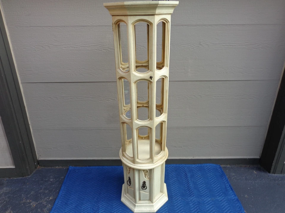 DE COLECCIÓN FRANCÉS - ITALIANO PROVINCIAL REDONDO CURIOSIDAD - GABINETE CHINA 17x68 en PLÁSTICO Foto 2 de 4