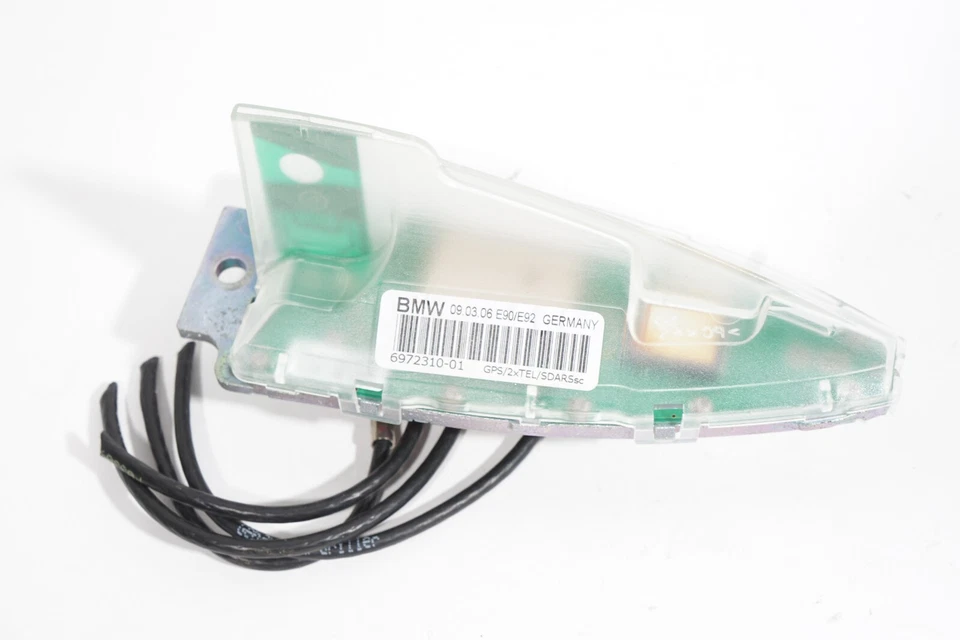 BMW 325I 2006-2011 ANTENA ALETA DE TIBURÓN MONTADA EN EL TECHO 6972310 OEM Foto 3 de 4