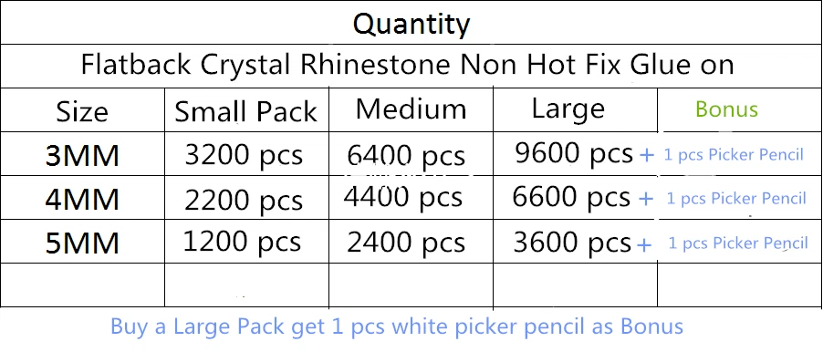 3 毫米 4 毫米 5 毫米圆形平背水晶水钻非热修复胶 2026 全新 — 第 2/3 张图片
