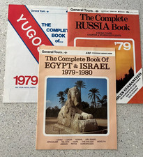 1979 General Tours Travel Brochures - Russia - Egypt - Israel - Yugoslavia